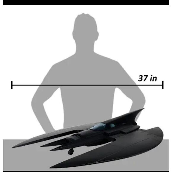 DC Direct Batman The Animated Series Batwing 37 Inch Long Vehicle Mcfarlane - Picture 4 of 5